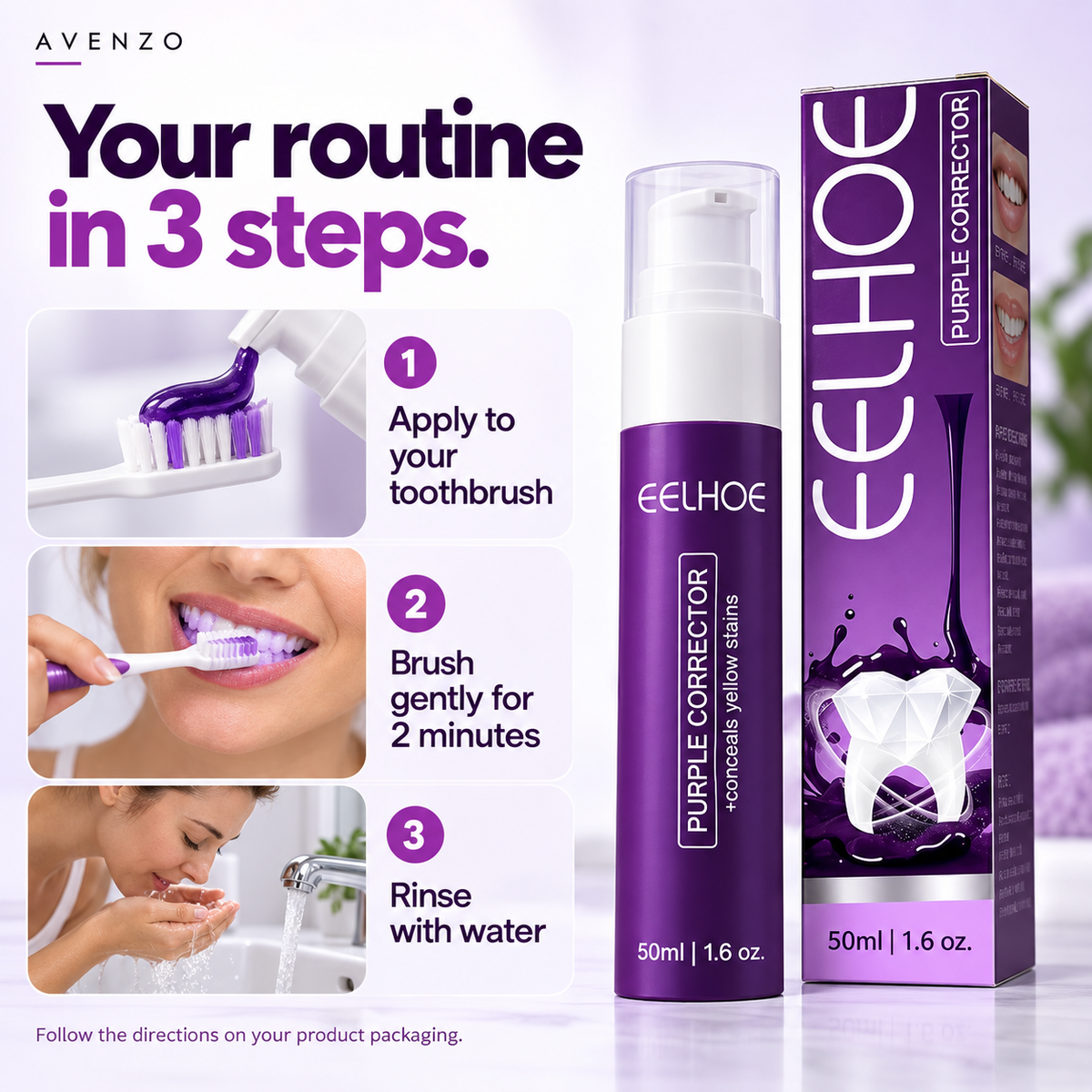 Purple Whitening Toothpaste