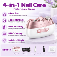 4-in-1 Electric Nail Clipper