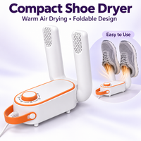 Compact Electric Shoe Dryer – Portable & Foldable Warm Air Dryer with Timer