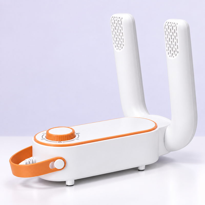 Compact Electric Shoe Dryer – Portable & Foldable Warm Air Dryer with Timer