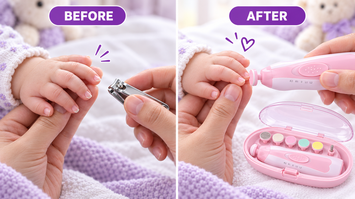 EasyGlide appliance rollers before and after comparison