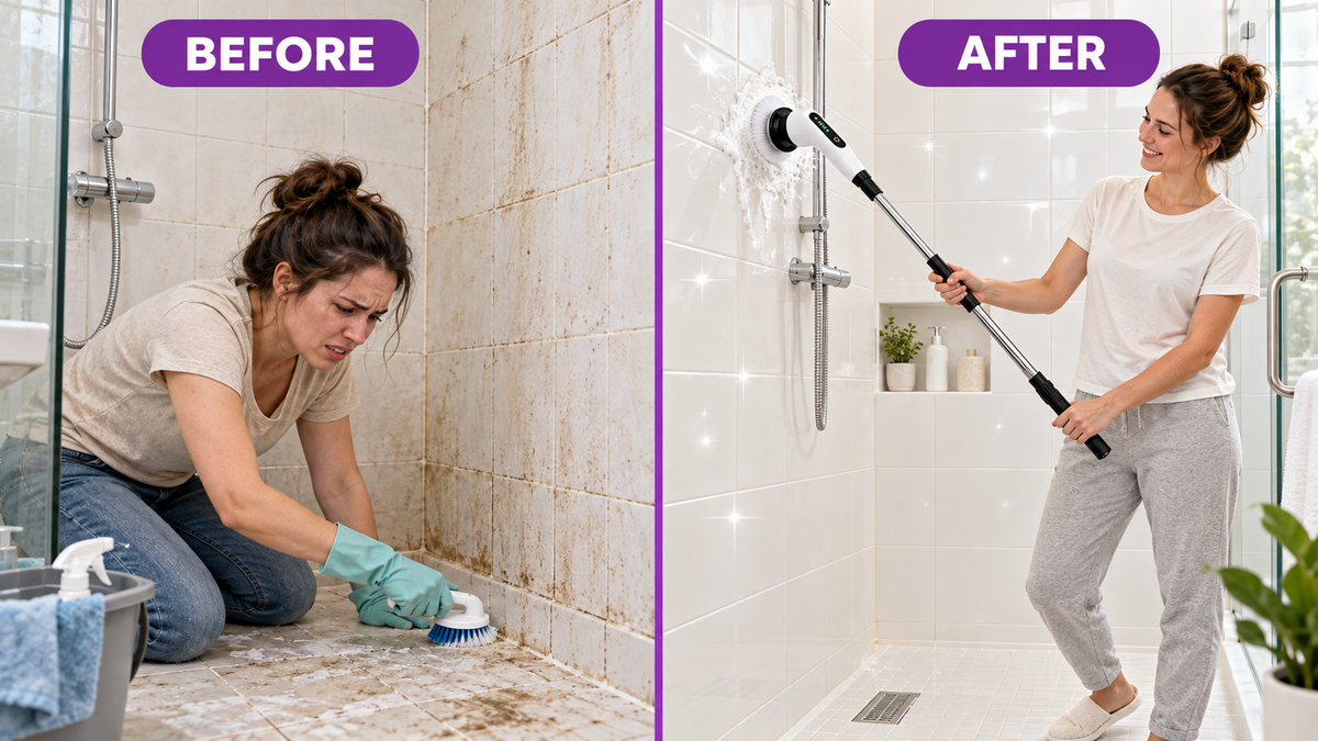 EasyGlide appliance rollers before and after comparison