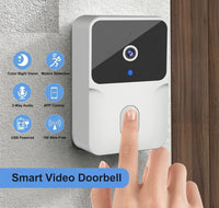 Wireless Video Doorbell Camera with WiFi, HD Night Vision & Two-Way Audio