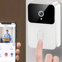 Wireless Video Doorbell Camera with WiFi, HD Night Vision & Two-Way Audio