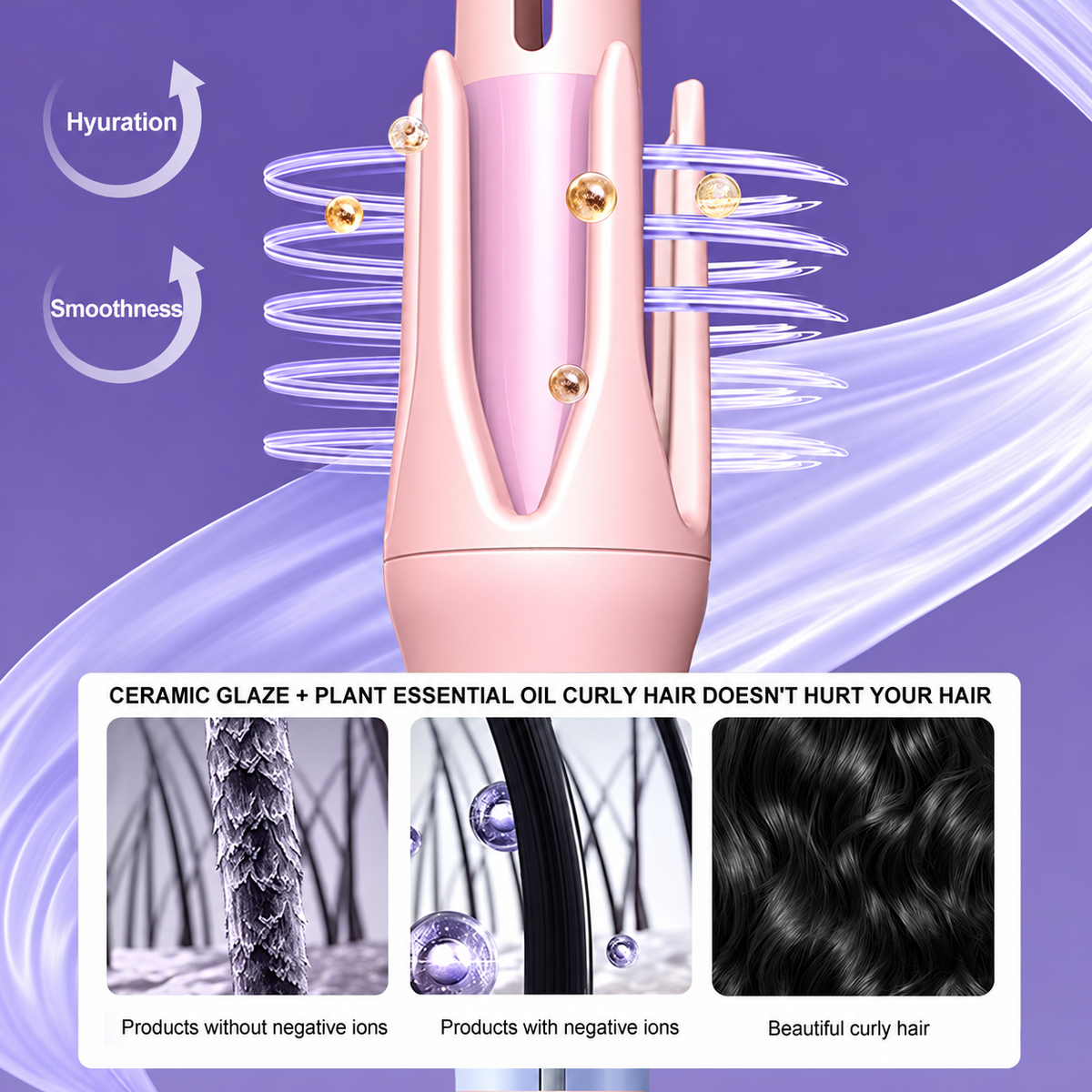 Automatic Hair Curler Stick