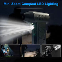 Mini Jet Turbo Fan Blower – Powerful Cordless Air Blaster with 3000mAh Battery