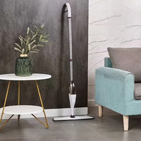 Spray Mop for Floor Cleaning – Microfiber Reusable Mop with 360° Swivel Head