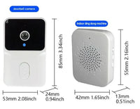 Wireless Video Doorbell Camera with WiFi, HD Night Vision & Two-Way Audio