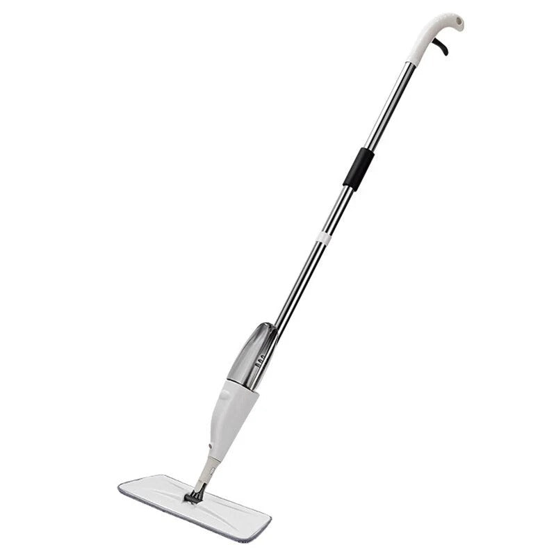 Spray Mop for Floor Cleaning – Microfiber Reusable Mop with 360° Swivel Head