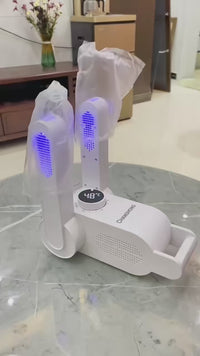 Compact Electric Shoe Dryer – Portable & Foldable Warm Air Dryer with Timer